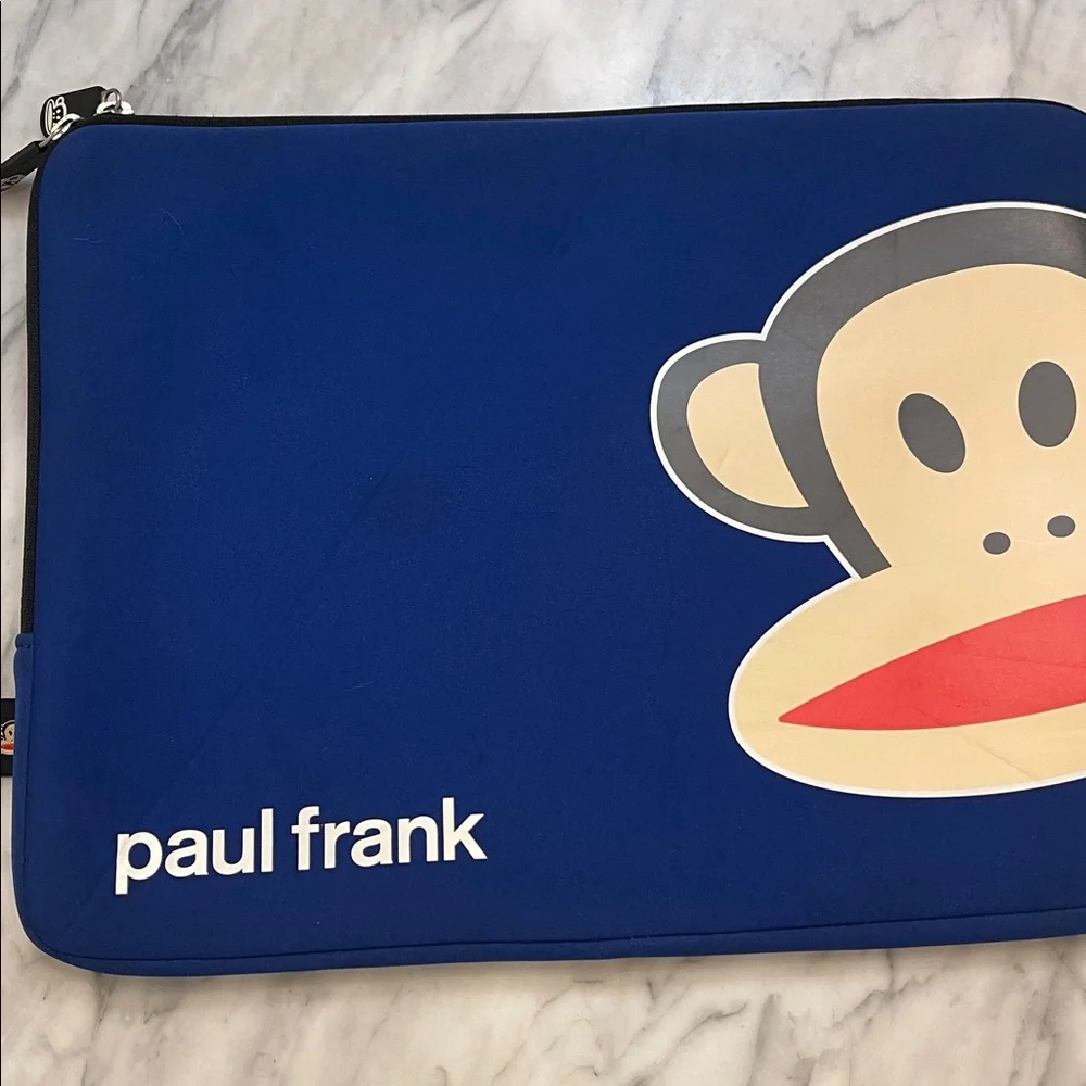 🐵 Paul Frank Julius the Monkey Blue Laptop Sleeve / Case